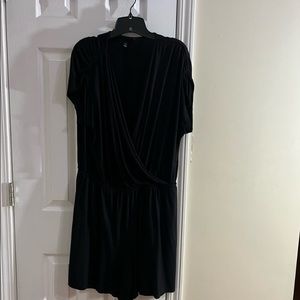 Black romper never been worn